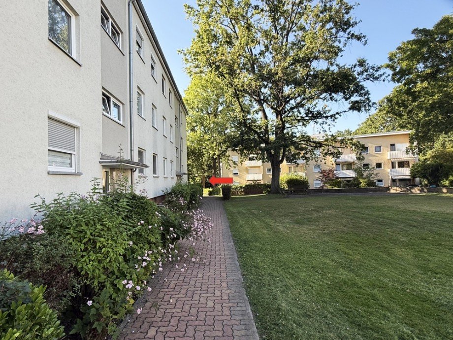 Hauseingang Osten Etagenwohnung Wolfsburg / Rabenberg