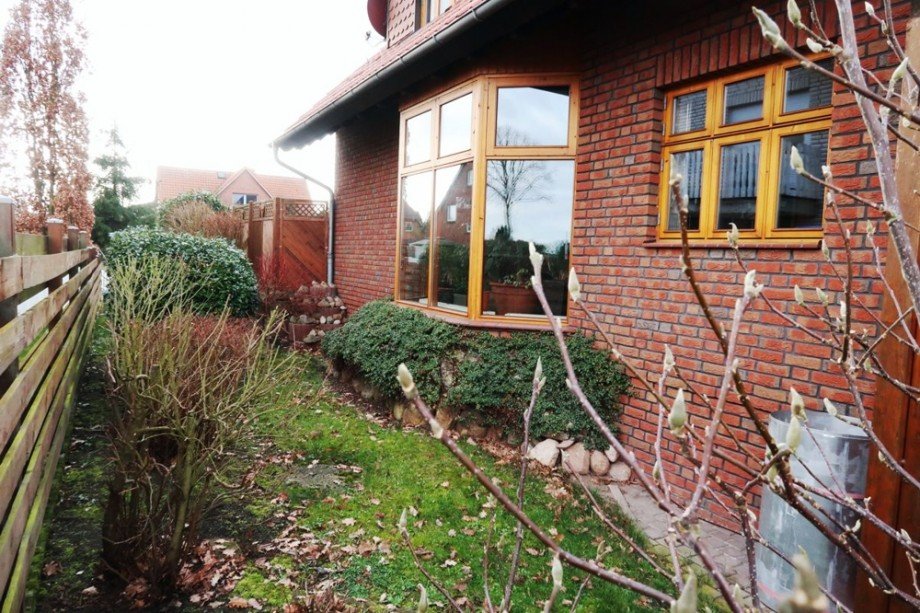 Garten Ostseite Einfamilienhaus R�hen OT Eischott