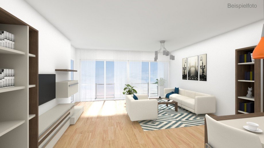 Wohnzimmer Position 2 Etagenwohnung Wolfsburg