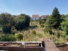 Blick von Terrasse **possiel makes it possible** 941 m� Grundst�ck mit Abrisshaus in S�lfeld