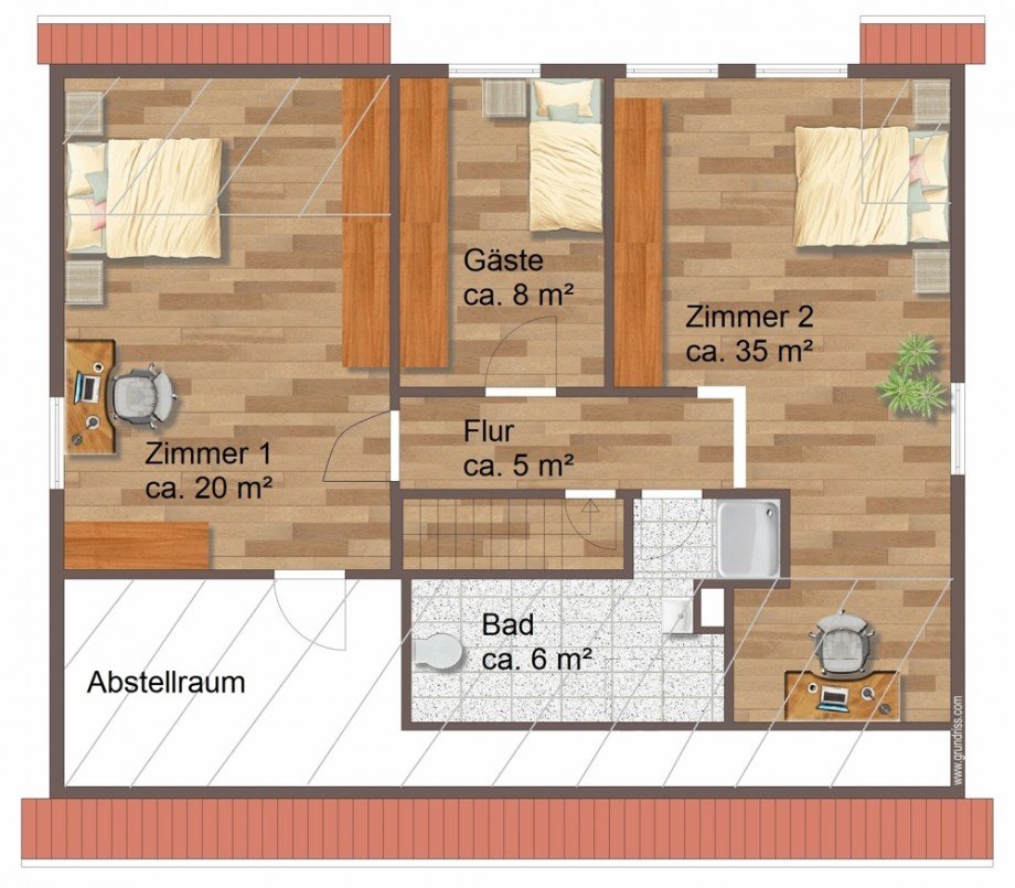 Obergeschoss Einfamilienhaus Cremlingen OT Abbenrode