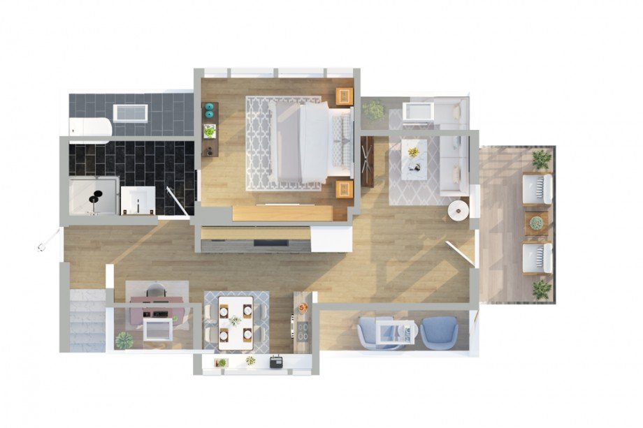 Wohnung TopView Dachgeschosswohnung Helmstedt
