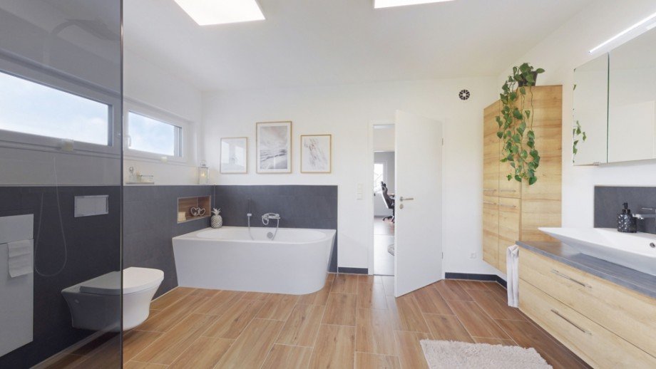 OG Badezimmer_2 Einfamilienhaus Gro� Tw�lpstedt