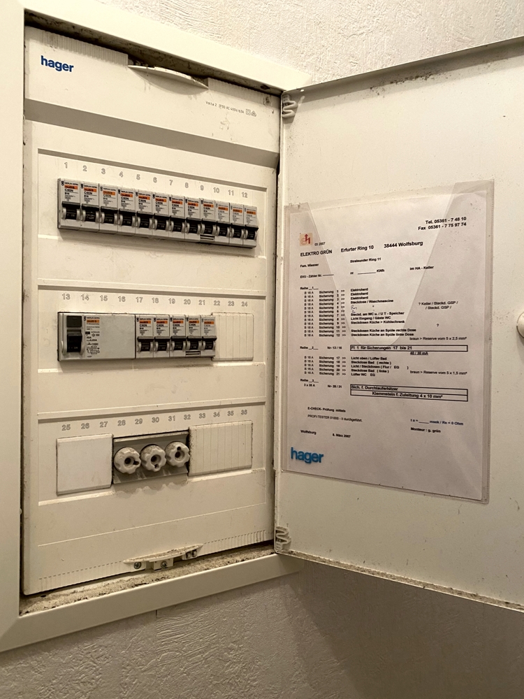Elektrik Maisonettewohnung Wolfsburg