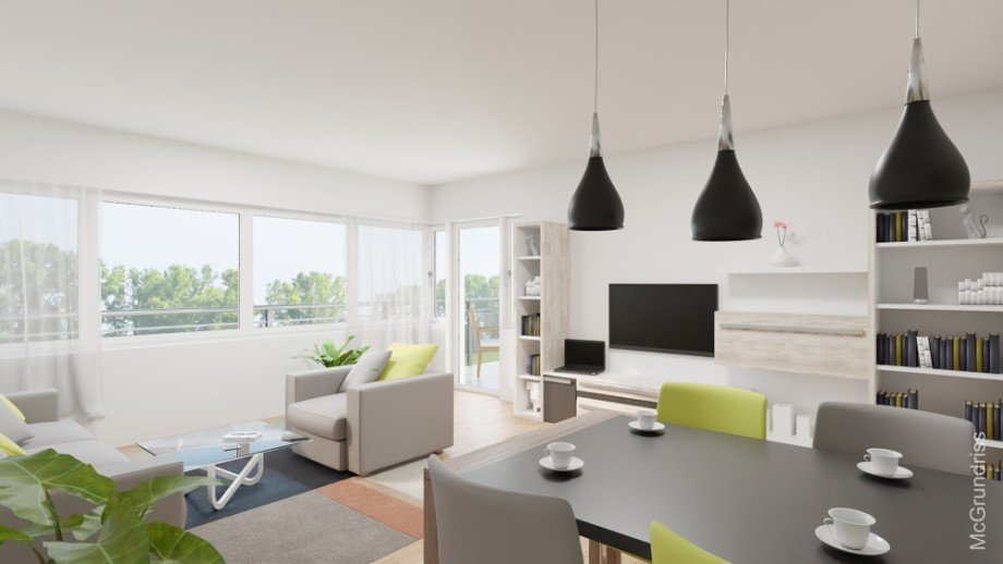 Wohnen1. Beispiel modernisiert Etagenwohnung Wolfsburg