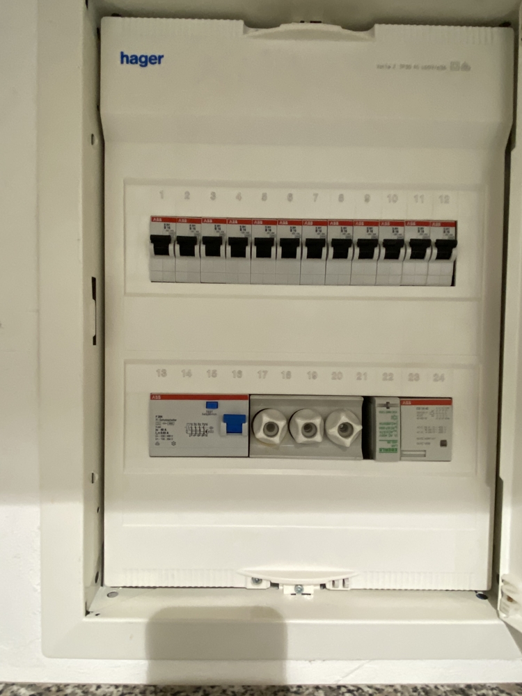 Stromverteilung Etagenwohnung Wolfsburg / Westhagen