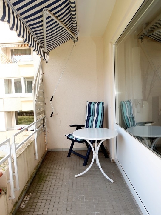 Loggia Wohnbereich Etagenwohnung Wolfsburg