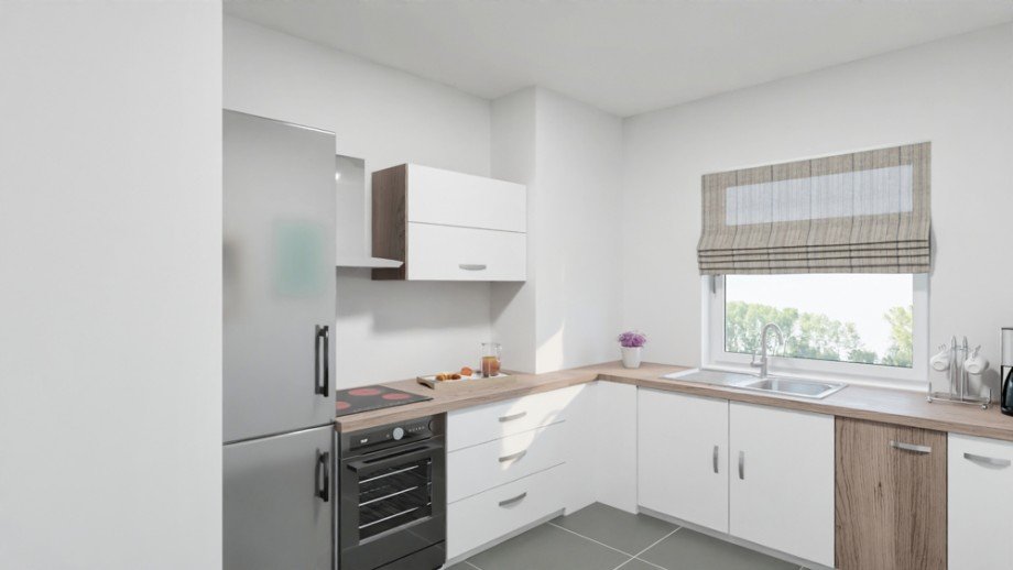K�che - Beispielfoto Erdgeschosswohnung Wolfsburg / Klieversberg