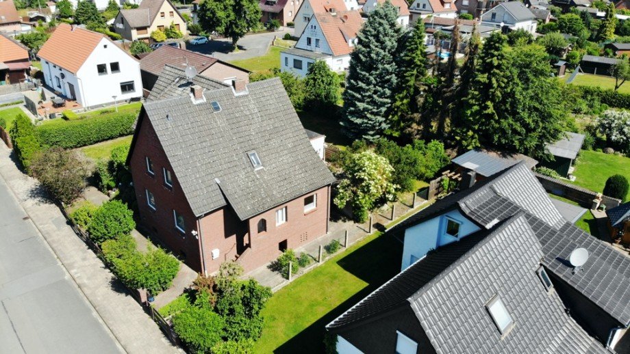 Ansicht S�dost Einfamilienhaus Wolfsburg