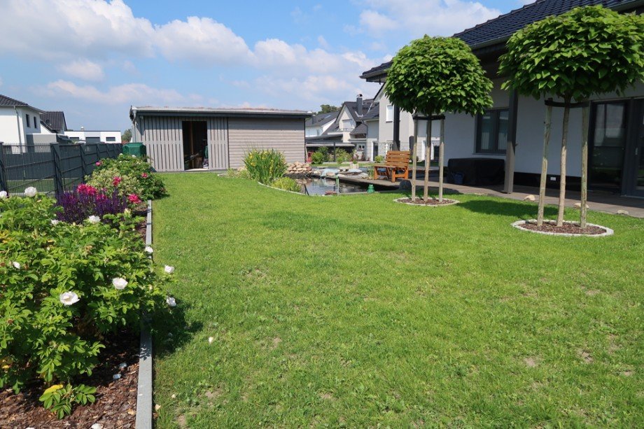 Gartenblick Einfamilienhaus Danndorf