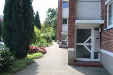 Hauseingang **possiel makes it possible** Gem�tlichkeit in drei Zimmern! Wohnen und Leben im Gr�nen!