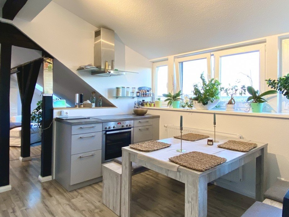 Essbereich Dachgeschosswohnung Helmstedt