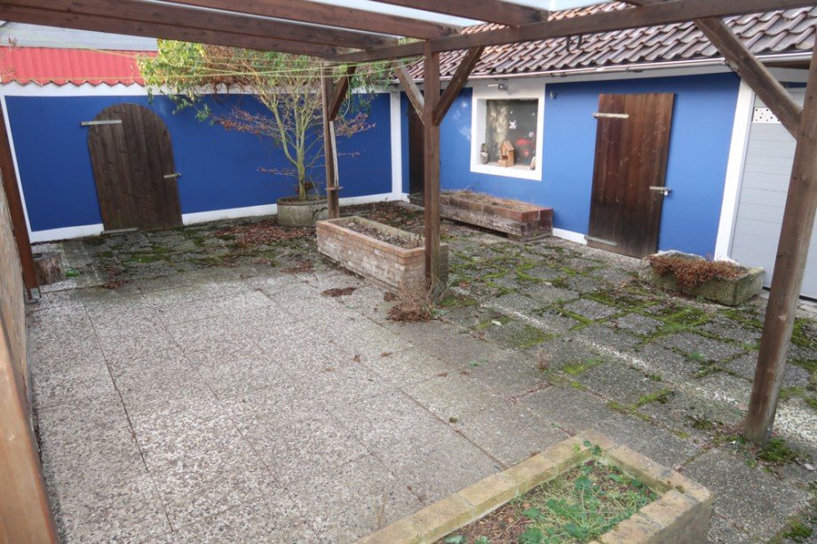Terrasse Doppelhaush�lfte Wolfsburg Vorsfelde