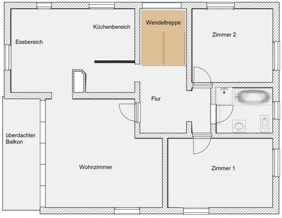 Erdgeschoss Einfamilienhaus Gifhorn / Gamsen