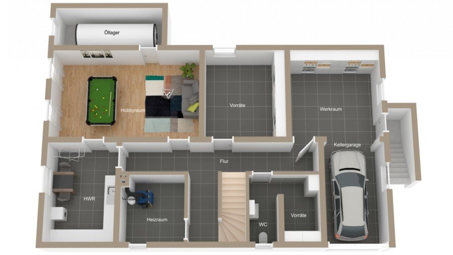 Kellergeschoss Einfamilienhaus Wolfsburg / Vorsfelde