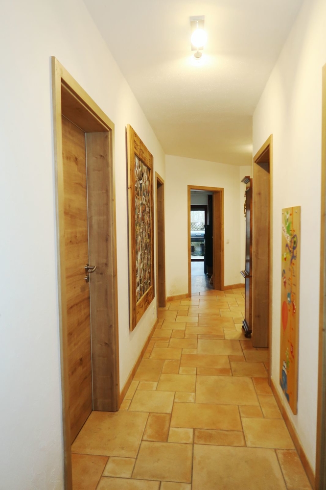 EG Flur Blick Wohnen Zweifamilienhaus Lehre