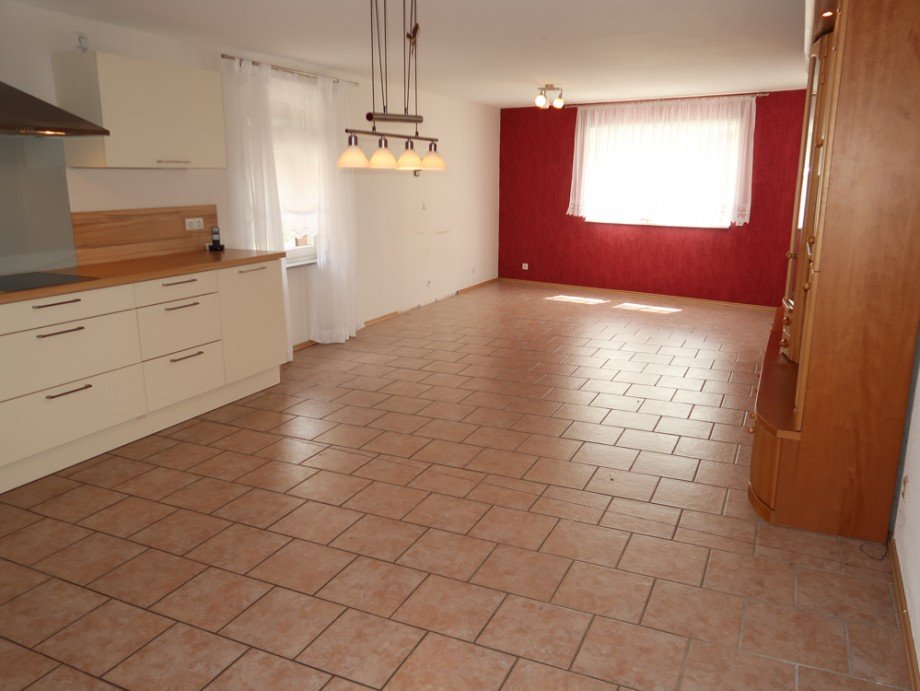 Wohnzimmerblick Einfamilienhaus Walbeck