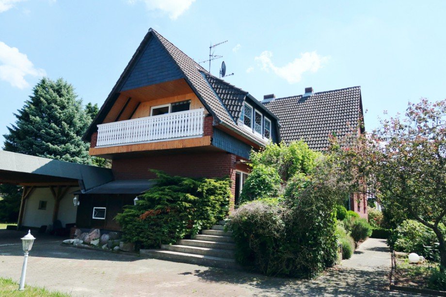 Ansicht Westen Einfamilienhaus Wolfsburg