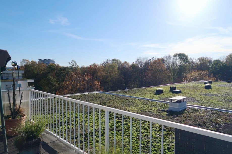 Fernblick Dachterrasse Wohnung Wolfsburg