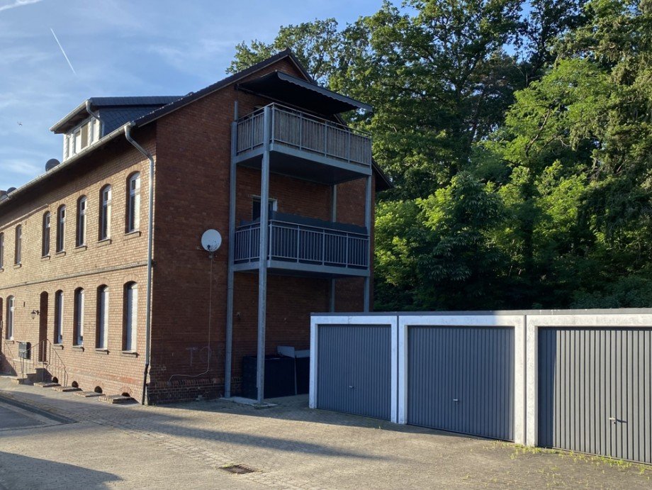 Ansicht Balkon Dachgeschosswohnung Helmstedt