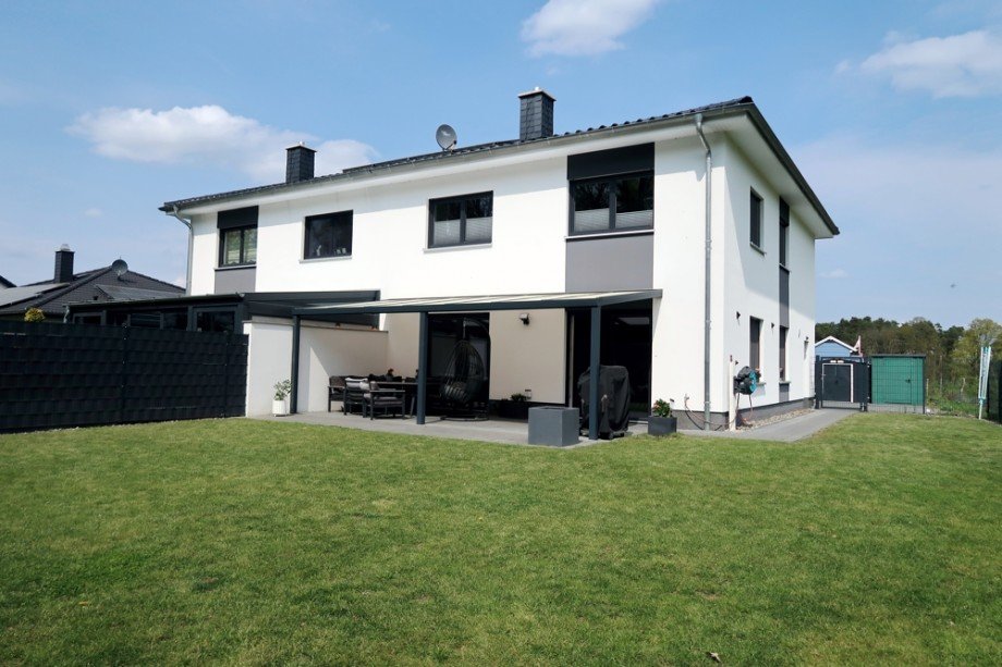 Ansicht S�dwest1 Doppelhaush�lfte Danndorf