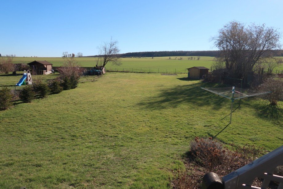 Gartenblick Einfamilienhaus Warberg
