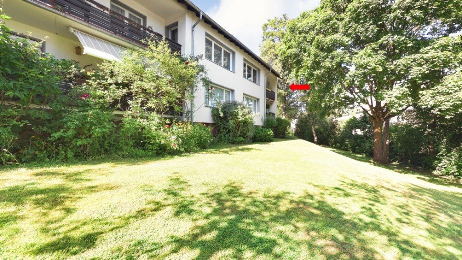 Hausgarten_S�den Etagenwohnung Wolfsburg