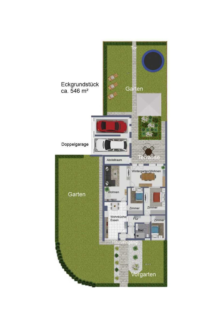 Grundst�ck Bungalow Wolfsburg