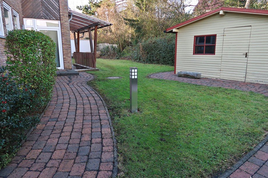 Eingang hinterer Garten Einfamilienhaus Wolfsburg
