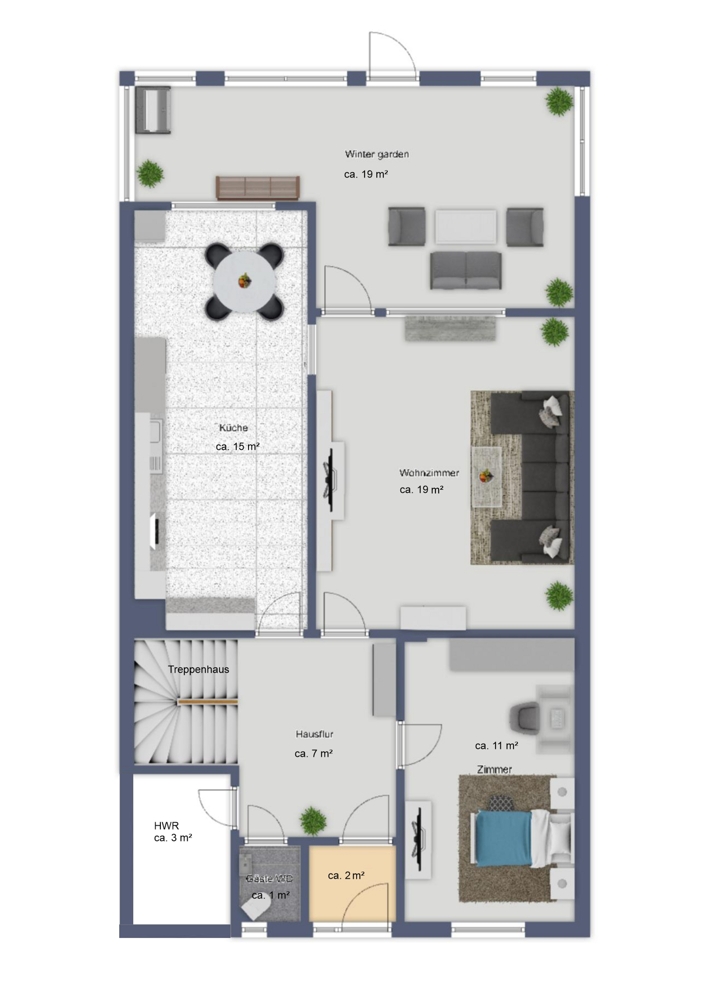 EG Reihenmittelhaus Wolfsburg / Vorsfelde