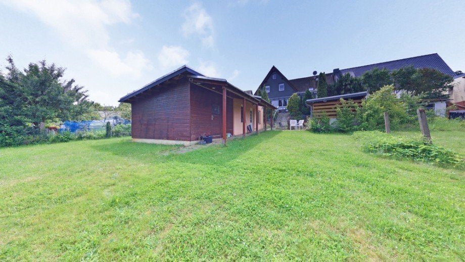 Gartengeb�ude Doppelhaush�lfte Wolfsburg