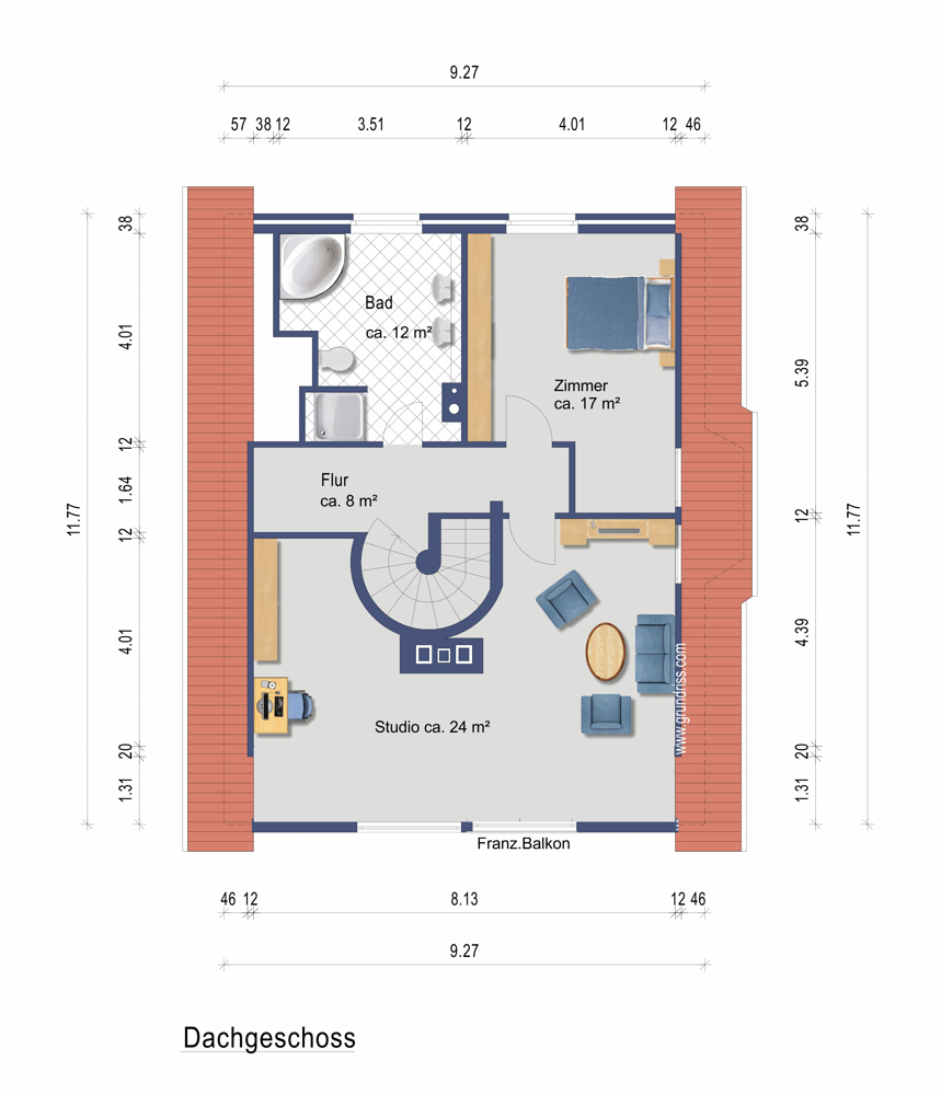 Dachgeschoss Einfamilienhaus Ehra-Lessien