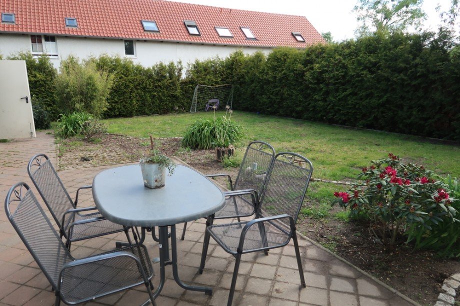 Terrasse Garten Doppelhaush�lfte Oebisfelde / Niendorf
