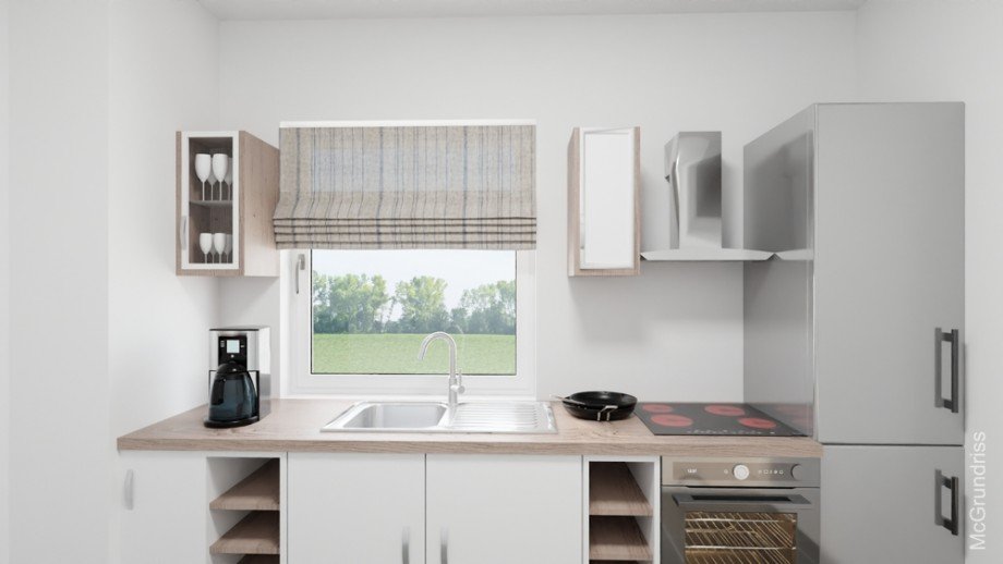 K�che Bsp. modernisiert Etagenwohnung Wolfsburg