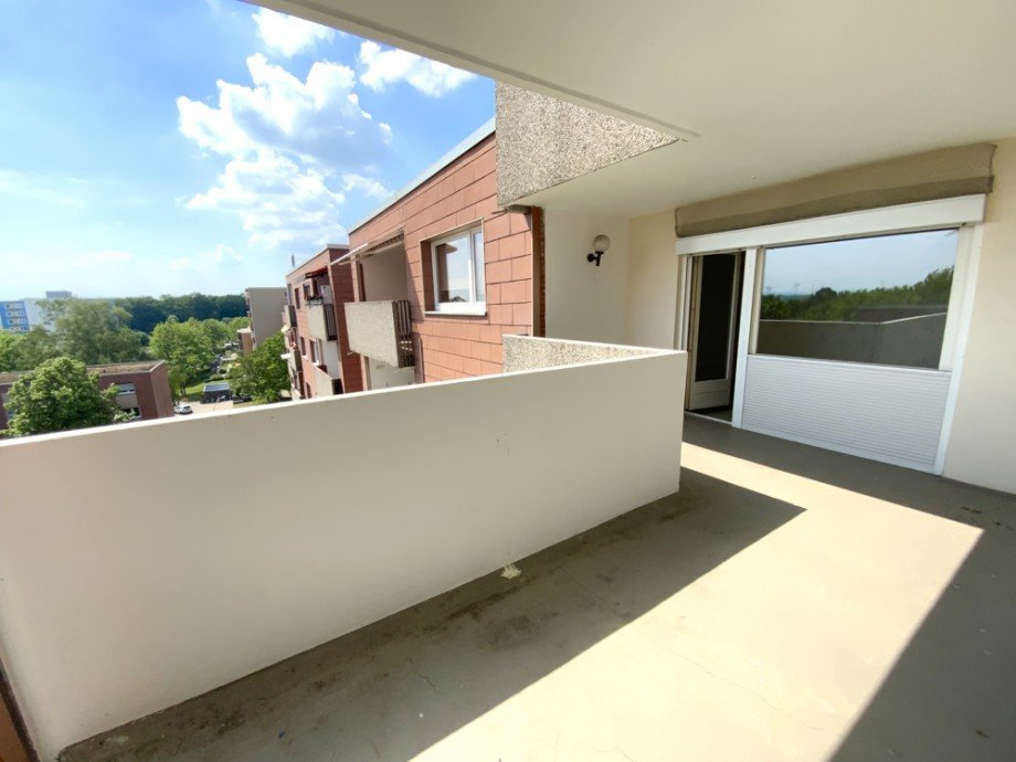 Ansicht Balkon Etagenwohnung Braunschweig / Weststadt