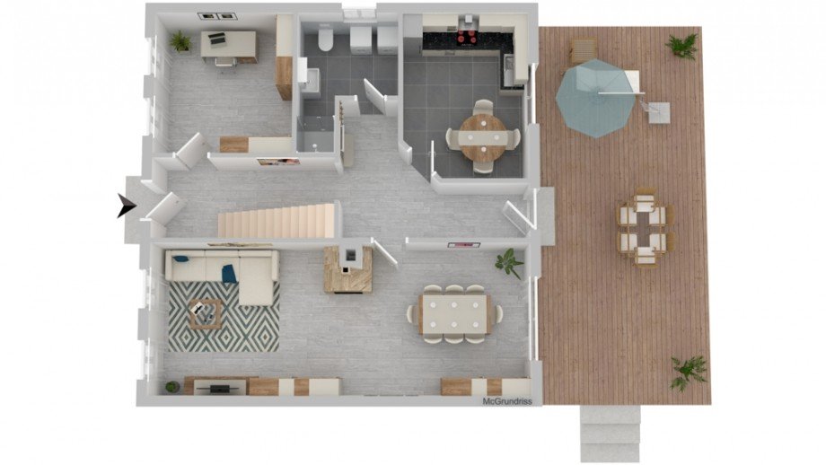 EG neu Einfamilienhaus Mellin