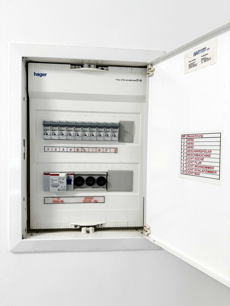 Elektrik FI Schutz Etagenwohnung Wolfsburg / Rabenberg