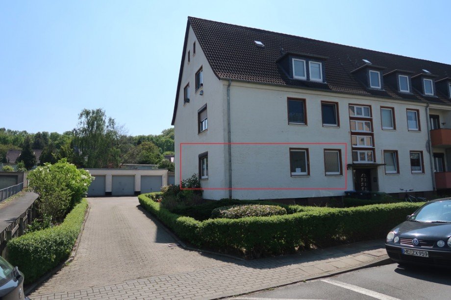 Aussen Erdgeschosswohnung Wolfsburg