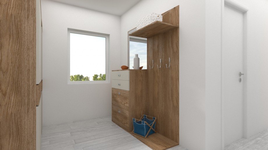 Garderobe Einfamilienhaus Hillerse