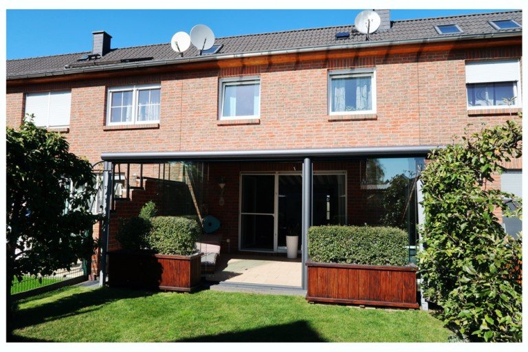 Ansicht S�den Braunschweig / Lamme Reihenmittelhaus **possiel makes it possible** BS-Lamme! Einzug 2019 m�glich! Sehr gepflegtes Reihenmittelhaus mit Garten.
