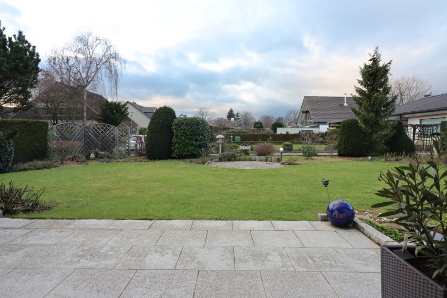 Blick von der Terrasse Einfamilienhaus Wolfsburg / Vorsfelde