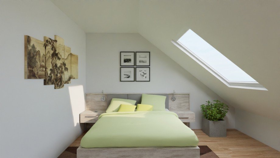 Zimmer DG Blick links Reihenmittelhaus Wolfsburg