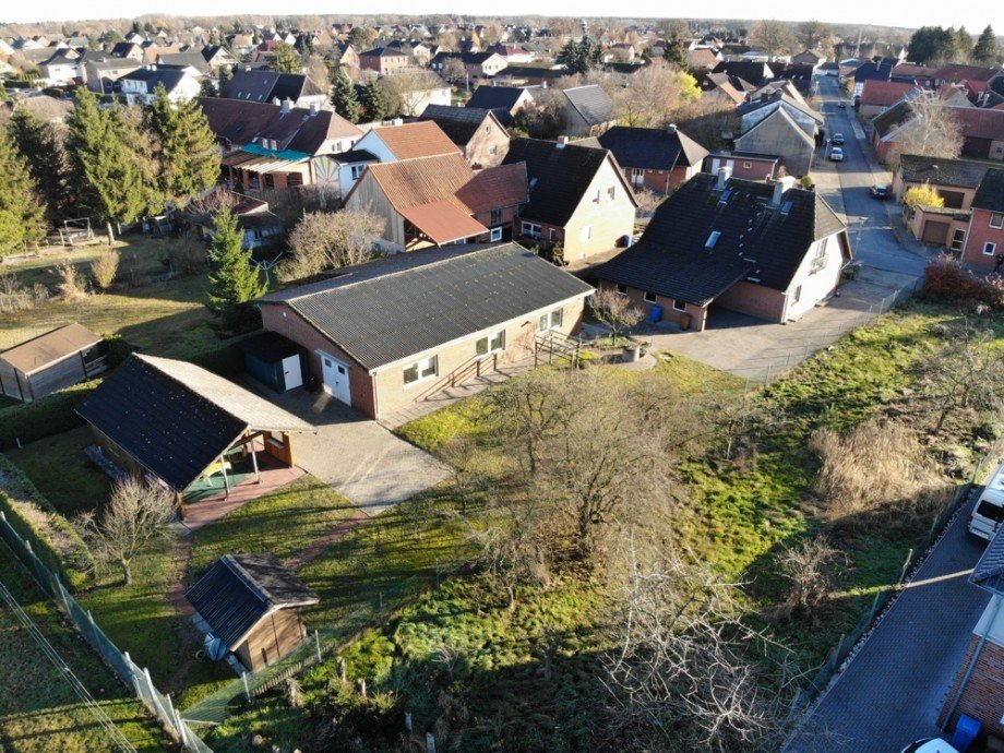 Blick nach Osten Einfamilienhaus Ehra-Lessien