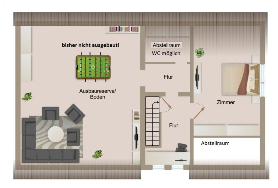 Obergeschoss Einfamilienhaus Siestedt