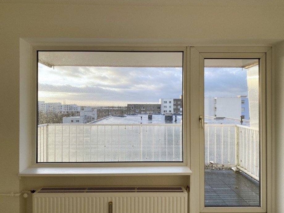 Blick Dachterrasse Etagenwohnung Wolfsburg / Westhagen