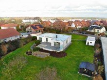 Ansicht Luft **possiel makes it possible** LAGE-GRUNDST�CK! ZU HAUSE IST ES AM SCH�NSTEN! BUNGALOW!