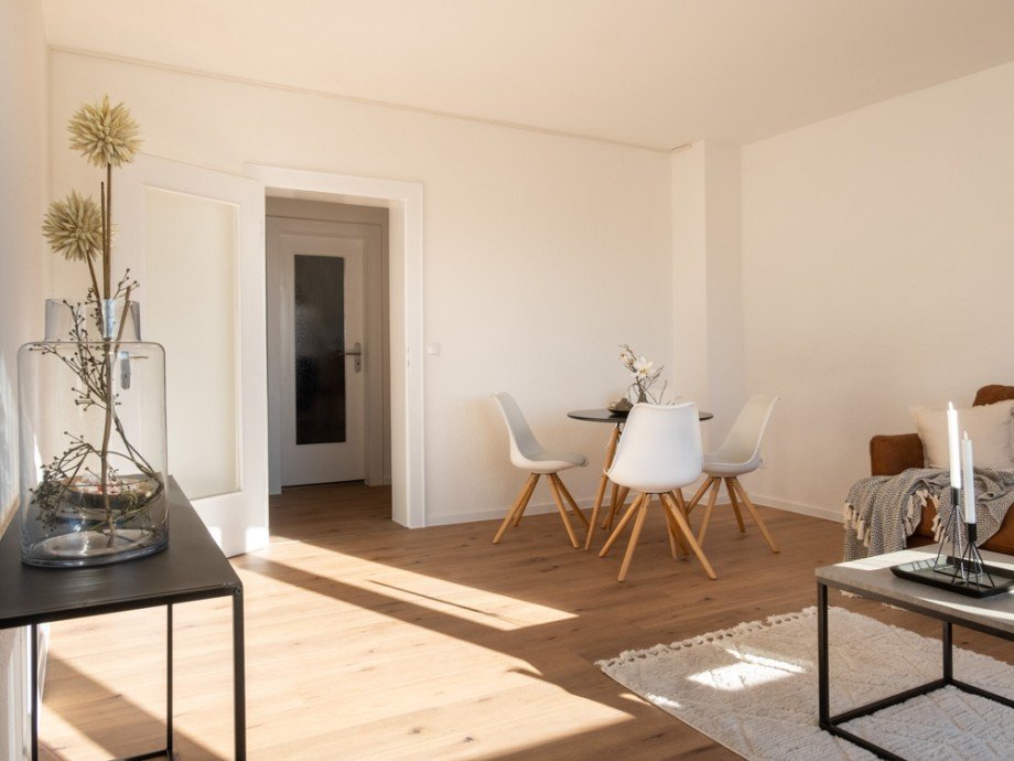 Wohnzimmer Etagenwohnung Braunschweig / Melverode