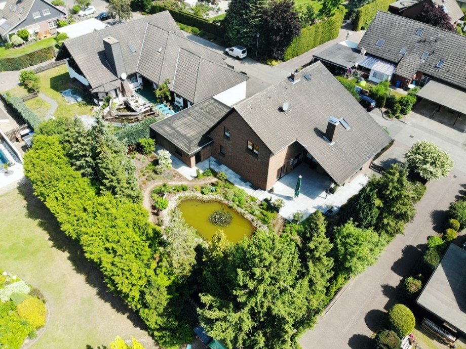 Ansicht S�d West Einfamilienhaus Wagenhoff
