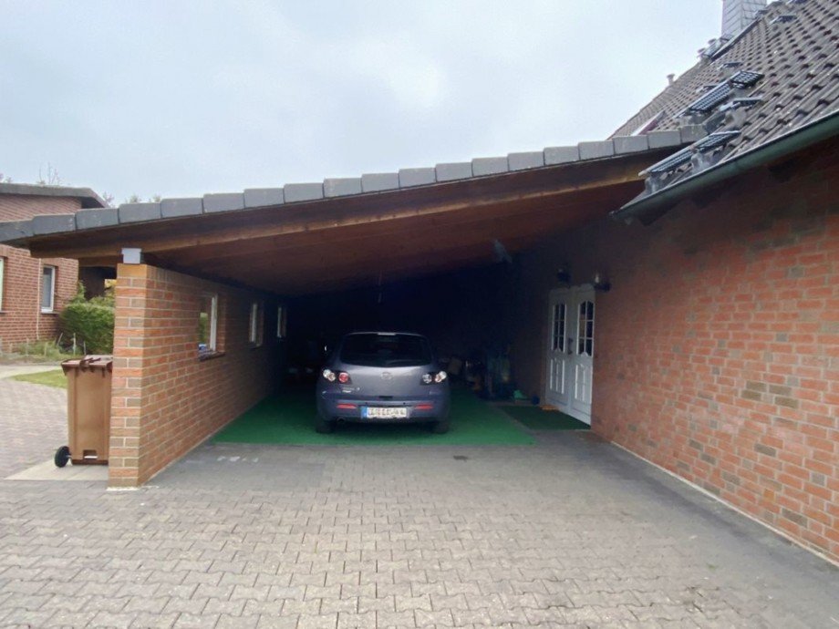 Schleppdach Hauseingang Einfamilienhaus Ehra-Lessien