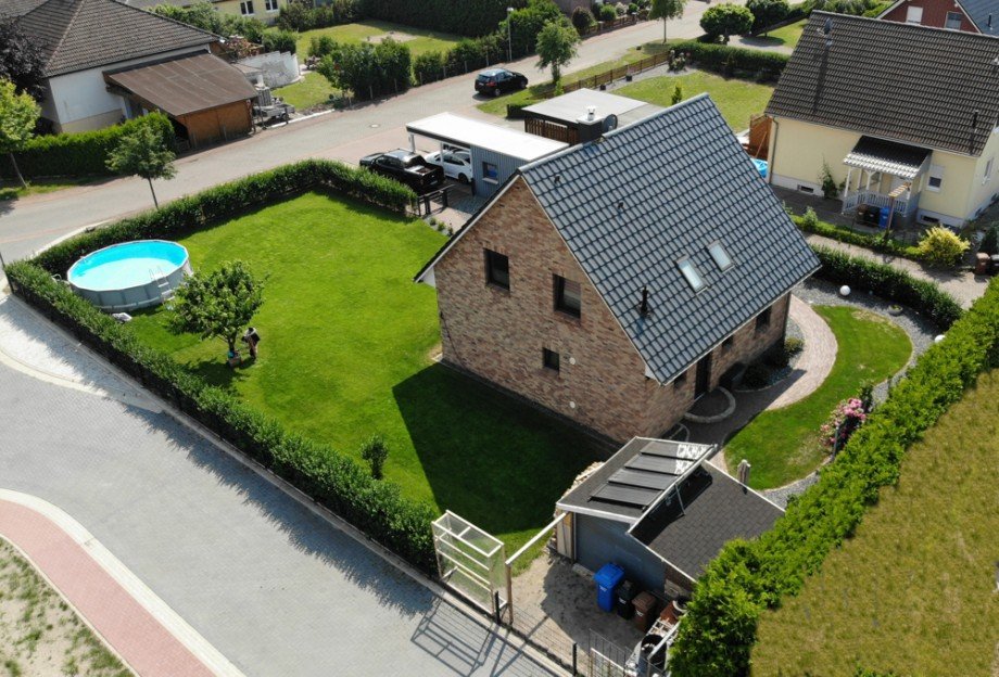Gesamtansicht Einfamilienhaus Parsau